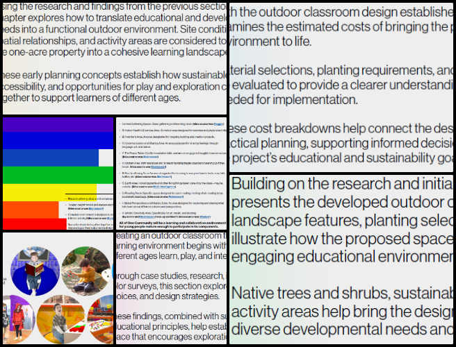 Isa, The Ultimate Classroom, Open Sourcing Global Transformational Change Infrastructure, One Community Weekly Progress Update #709, The Ultimate Classroom, graphic design, book layout design, typesetting, cost analysis design, site planning design, publication design, education book design, sustainable education, One Community graphic design