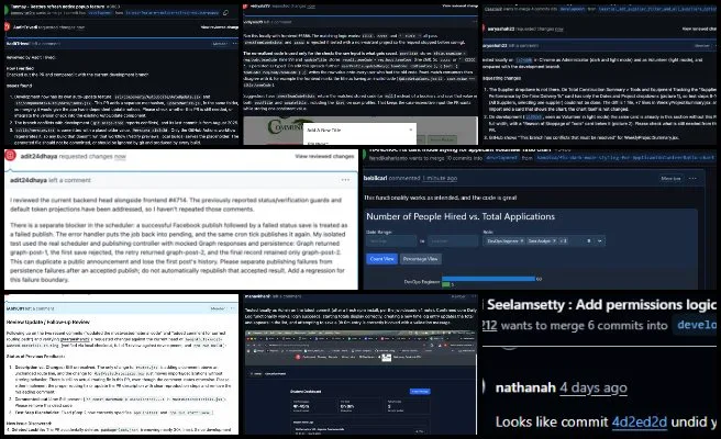 Highest Good Network Software, Sustainability Implementation Blueprint, One Community Weekly Progress Update #707, pull request, PR review, PR review team, software team, software development, Highest Good Network, Highest Good society, One Community, MERN Stack, software engineering, MongoDB, React.js, Node.js, Express.js, open source software